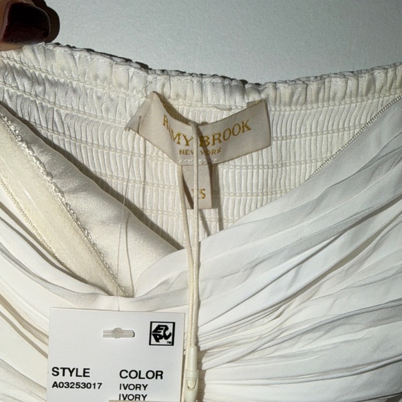 Ramy Brook White Strapless Dress - Size XS NWT - Picture 6 of 11